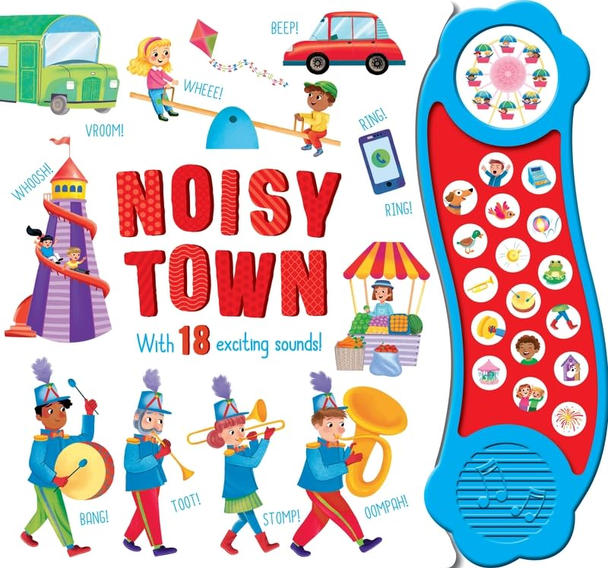 Noisy Town (Mega Sounds) [Board book]