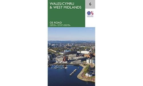 Wales & West Midlands (OS Road Map)