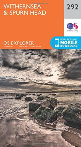 OS Explorer Map (292) Withernsea and Spurn Head