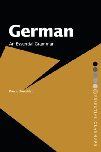 German an Essential Grammar (Essential Grammars)