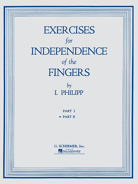 Exercises for Independence of Fingers - Book 2: Piano Technique