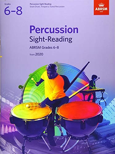 Percussion Sight-Reading, ABRSM Grades 6-8: from 2020 (ABRSM Sight-reading)