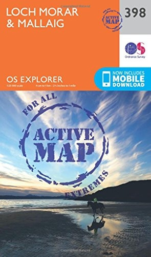 OS Explorer Map Active (398) Loch Morar and Mallaig (OS Explorer Active Map)
