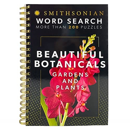 Smithsonian Word Search Beautiful Botanicals Gardens and Plants (Brain Busters)