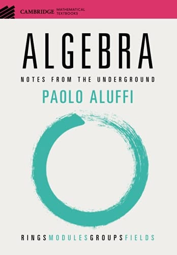 Algebra: Notes from the Underground (Cambridge Mathematical Textbooks)