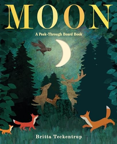 Moon: A Peek-Through Board Book [Board book]