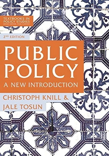 Public Policy: A New Introduction (Textbooks in Policy Studies)