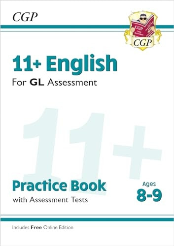 New 11+ GL English Practice Book & Assessment Tests - Ages 8-9 (with Online Edition)