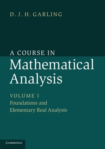 A Course in Mathematical Analysis