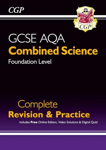New 9-1 GCSE Combined Science: AQA Foundation Complete Revision & Practice (with Online Edition)