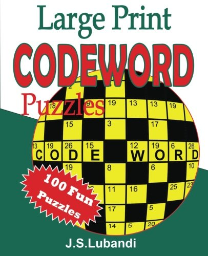 Large Print Codeword Puzzles (Large Print Codeword Puzzles)