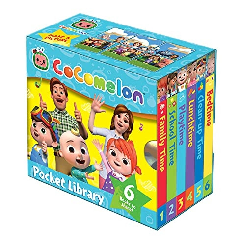 Official CoComelon Pocket Library [Board book]