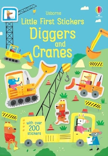 Little First Stickers Diggers and Cranes (Little First Stickers)