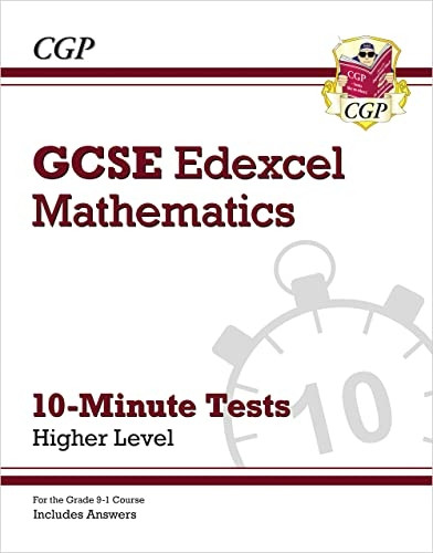 New Grade 9-1 GCSE Maths Edexcel 10-Minute Tests - Higher