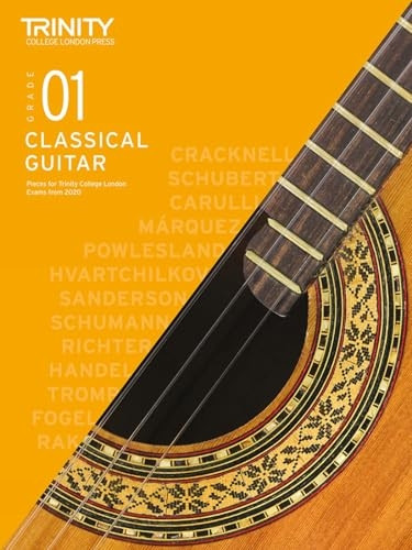Trinity College London Classical Guitar Exam Pieces 2020-2023: Grade 1
