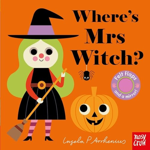 Where's Mrs Witch? (Felt Flaps) [Board book]