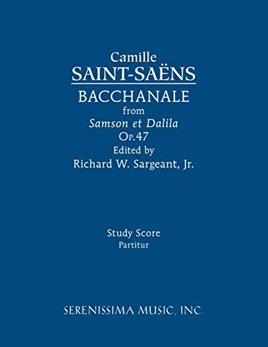 Bacchanale, Op.47: Study  - score