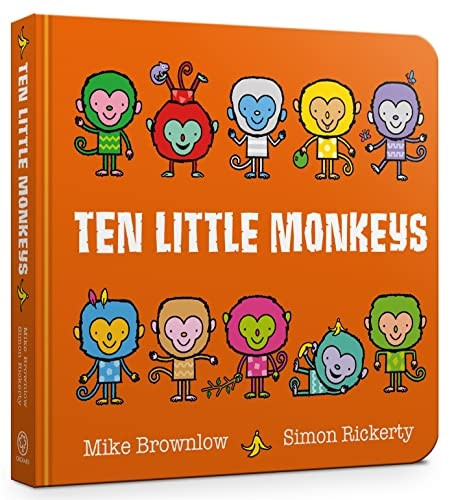 Ten Little Monkeys (Ten Little) [Board book]