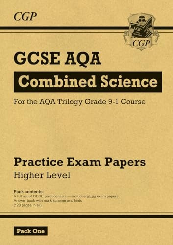 New Grade 9-1 GCSE Combined Science AQA Practice Papers: Higher Pack 1