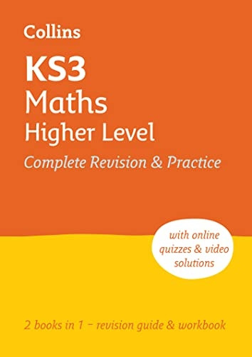 KS3 Maths Higher Level All-in-One Complete Revision and Practice: Ideal for Years 7, 8 and 9 (Collins KS3 Revision) (Collins KS3 Revision)