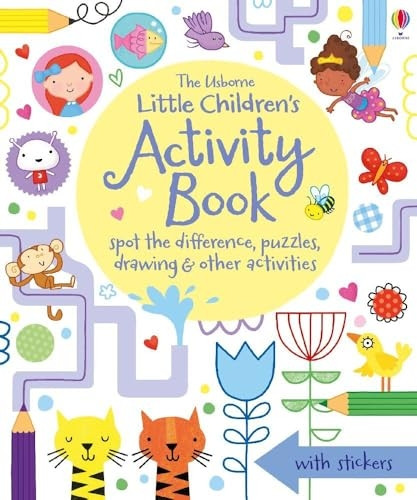 Little Children's Activity Book Spot the Difference, Puzzles and Drawing