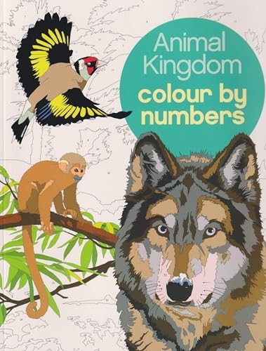 Colour by Numbers: Animal Kingdom