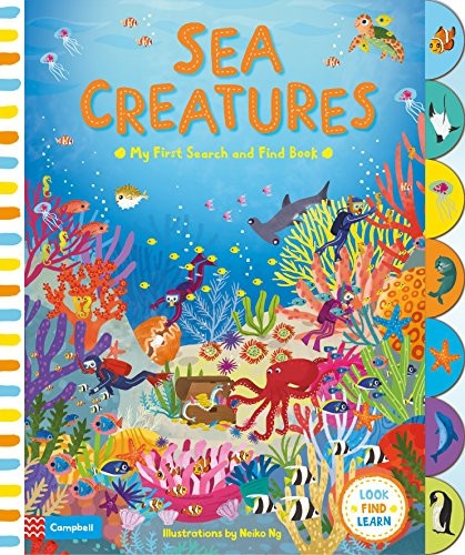 Sea Creatures - My First Search and Find