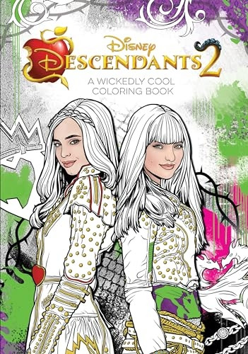 Descendants 2 A Wickedly Cool Coloring Book