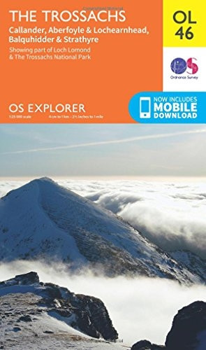 OS Explorer OL46 The Trossachs (OS Explorer Map)
