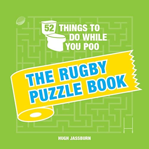 52 Things to Do While You Poo. Rugby Puzzle Book