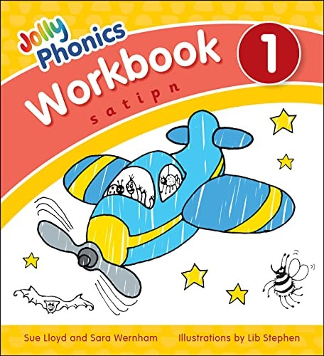 Jolly Phonics Workbook 1: in Precursive Letters (British English edition) (Jolly Phonics: Workbook)