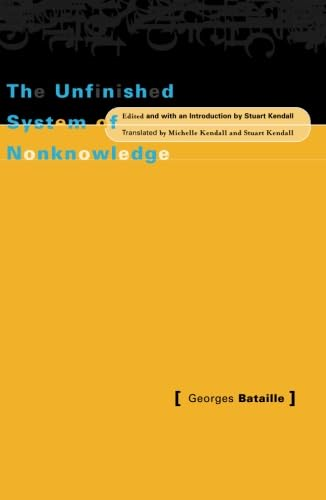 The Unfinished System of Nonknowledge