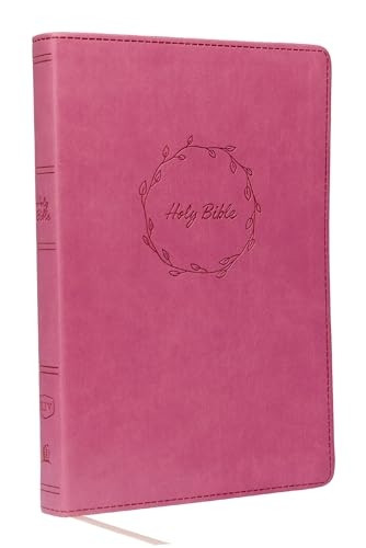 KJV, Value Thinline Bible, Large Print, Leathersoft, Pink, Red Letter Edition, Comfort Print