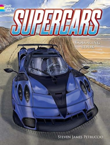 Supercars Coloring Book (Dover Coloring Book)