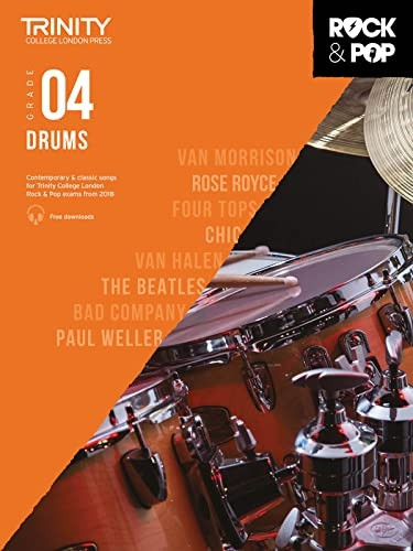 Trinity Rock & Pop 2018 Drums Grade 4 - Trinity Rock & Pop 2018 (Sheet music)