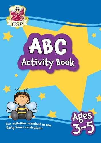 ABC Activity Book for Ages 3-5: perfect for learning the alphabet (CGP Reception Activity Books and Cards)