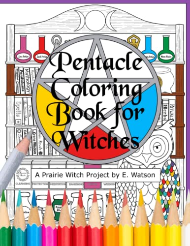 Pentacle Coloring for Witches
