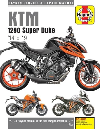 KTM 1290 Super Duke (14-19): 2014 to 2019 (Haynes Service & Repair Manuals)