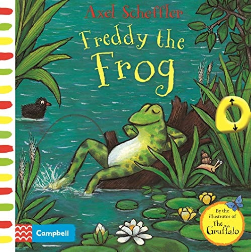 Axel Scheffler Freddy the Frog: A push, pull, slide book [Board book]