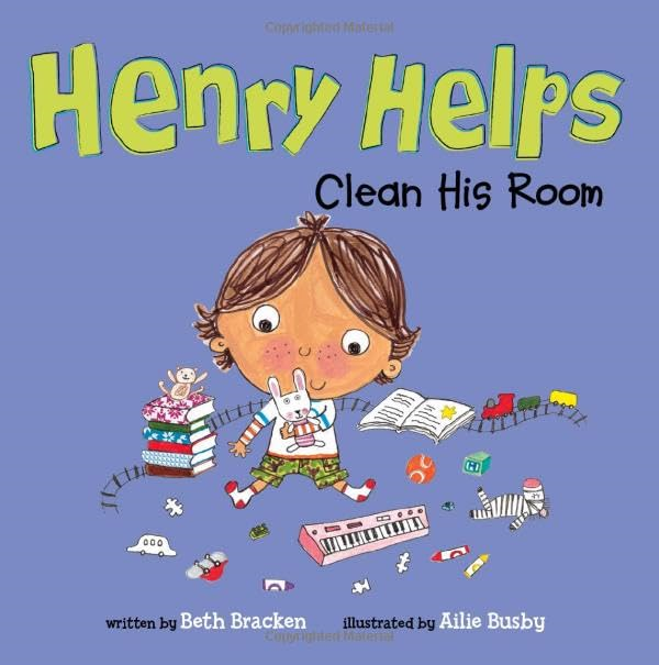 Henry Helps Clean His Room