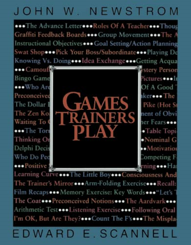 Trainers Game Set: Games Trainers Play (McGraw-Hill Training)