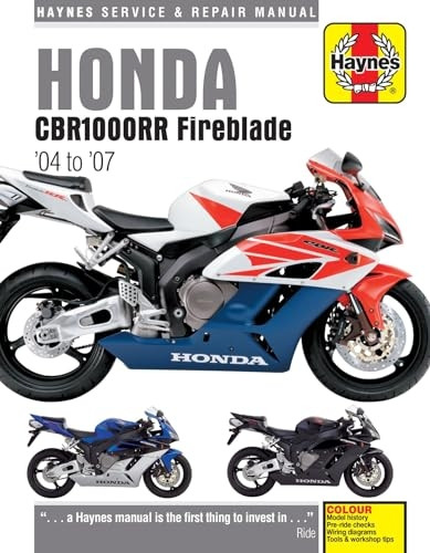 Honda CBR1000RR Fireblade Service and Repair Manual: 04-07