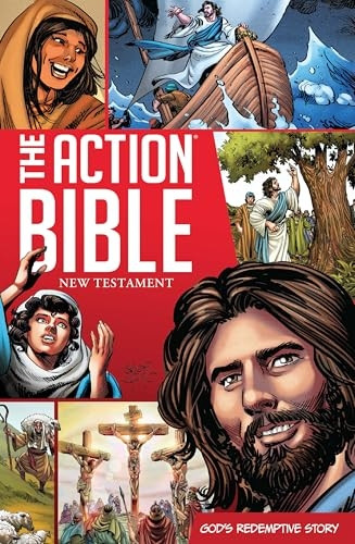 The Action Bible New Testament: God's Redemptive Story (Action Bible)