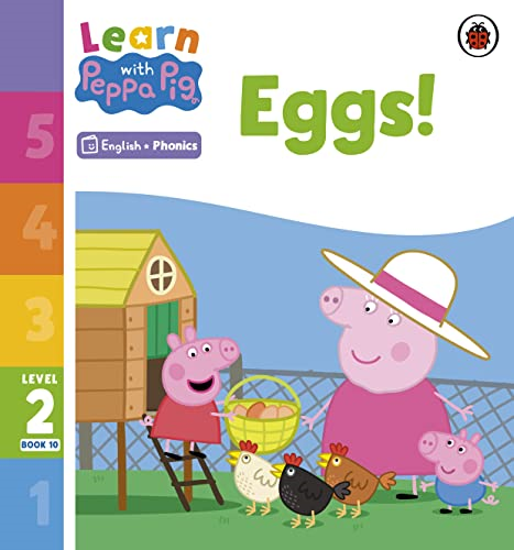 Learn with Peppa Phonics Level 2 Book 10 - Eggs! (Phonics Reader) (Learn with Peppa)