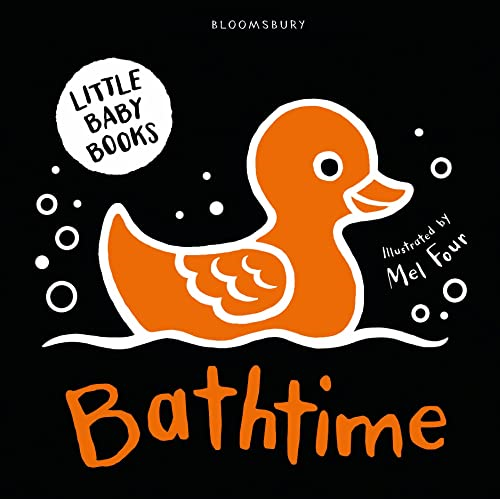 Little Baby Books: Bathtime (Bloomsbury Little Black and White Baby Books) [Board book]