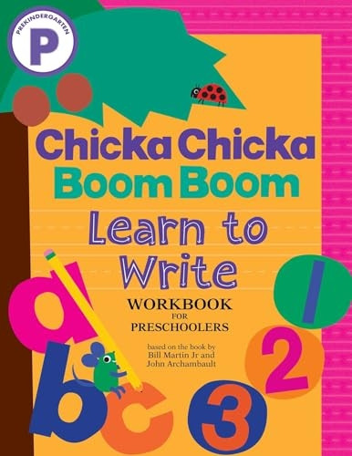 Chicka Chicka Boom Boom Learn to Write Workbook for Preschoolers (Chicka Chicka Book, A)
