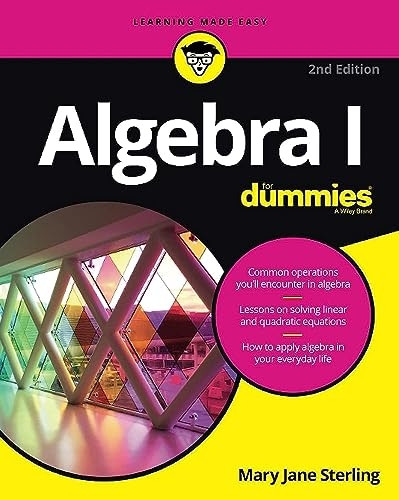 Algebra I For Dummies