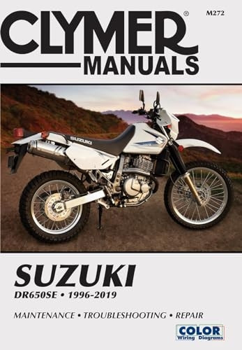 Suzuki DR650SE Clymer Manual: 1996 - 2019: Maintenance * Troubleshooting * Repair