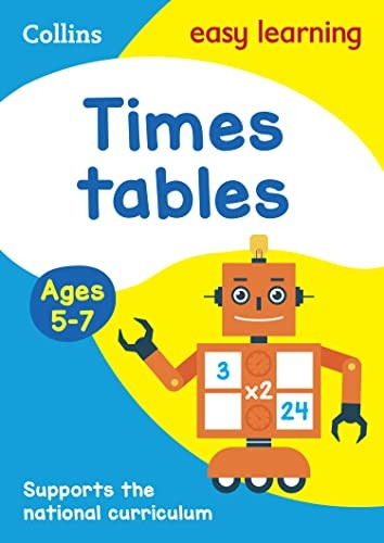 Times Tables Ages 5-7: New Edition (Collins Easy Learning KS1)