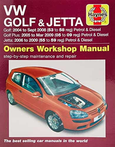 VW Golf & Jetta Service and Repair Manual (Haynes Service and Repair Manuals)